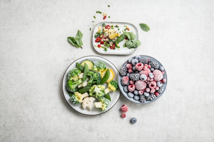 Frozen vegetables