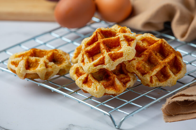 Traditional Belgian waffels