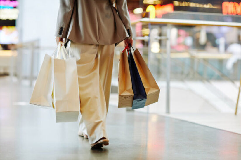 Shopping person